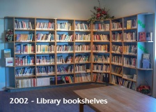 --2002 - Library bookcases