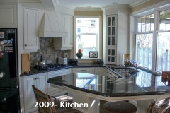 --2009 - Kitchen, bathroom reconstruction