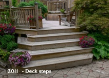 --2011 - Deck stairs
