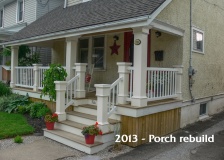 --2013 - Porch rebuild